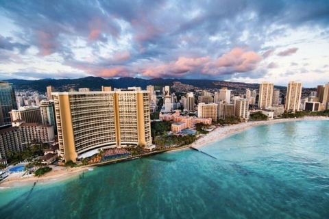Oahu: Waikiki 20-minutowa wycieczka helikopterem z drzwiami włączonymi / drzwiami wyłączonymiPrywatna wycieczka Doors Off