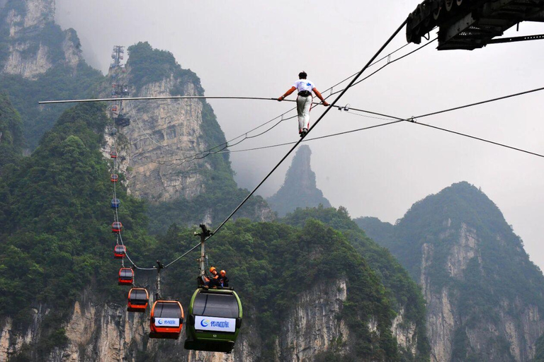 Zhangjiajie Tianmen Mountain Ticket: Cableway & Escalator Zhangjiajie：Tianmen Gate ticket (Line A), cable car
