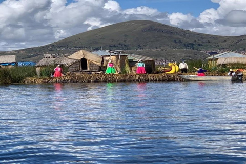 Puno: Half Day Floating Islands of the Uros + Spanish/English Tour Guide