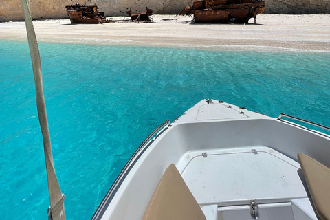 Zakynthos: Navagio Beach, Blue Caves, and Boat Tour