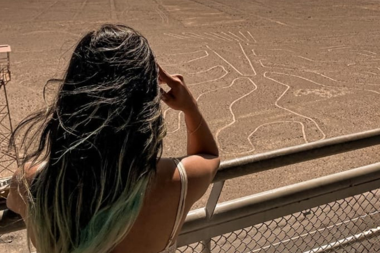 From Ica: Panoramic aerial experience over the Nazca geoglyphs
