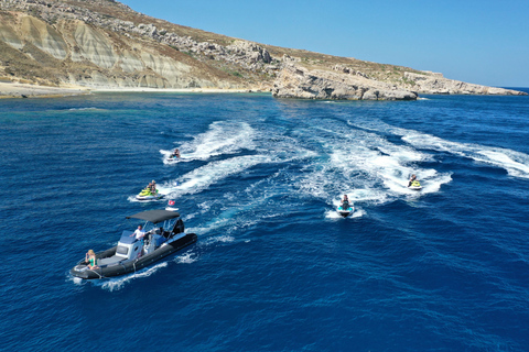 Mellieha: Comino och Blå lagunen Jet Ski Safari Tour