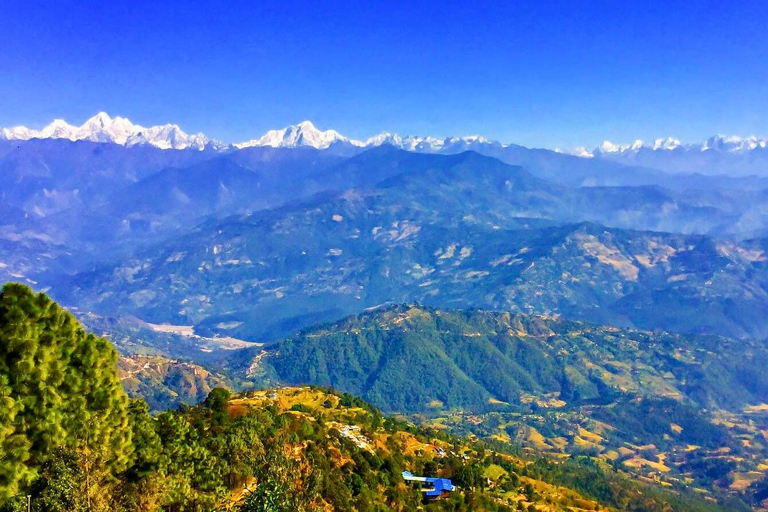 Kathmandu: Tour diurno di Bhaktapur e Nagarkot con guida