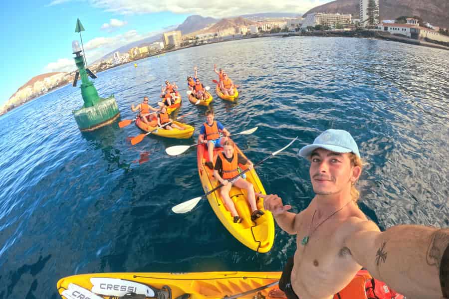 Teneriffa: Kajak- und Schnorcheltour - Kleine Gruppen. Foto: GetYourGuide Teneriffa: Kajak- und Schnorcheltour - Kleine Gruppen. Foto: GetYourGuide