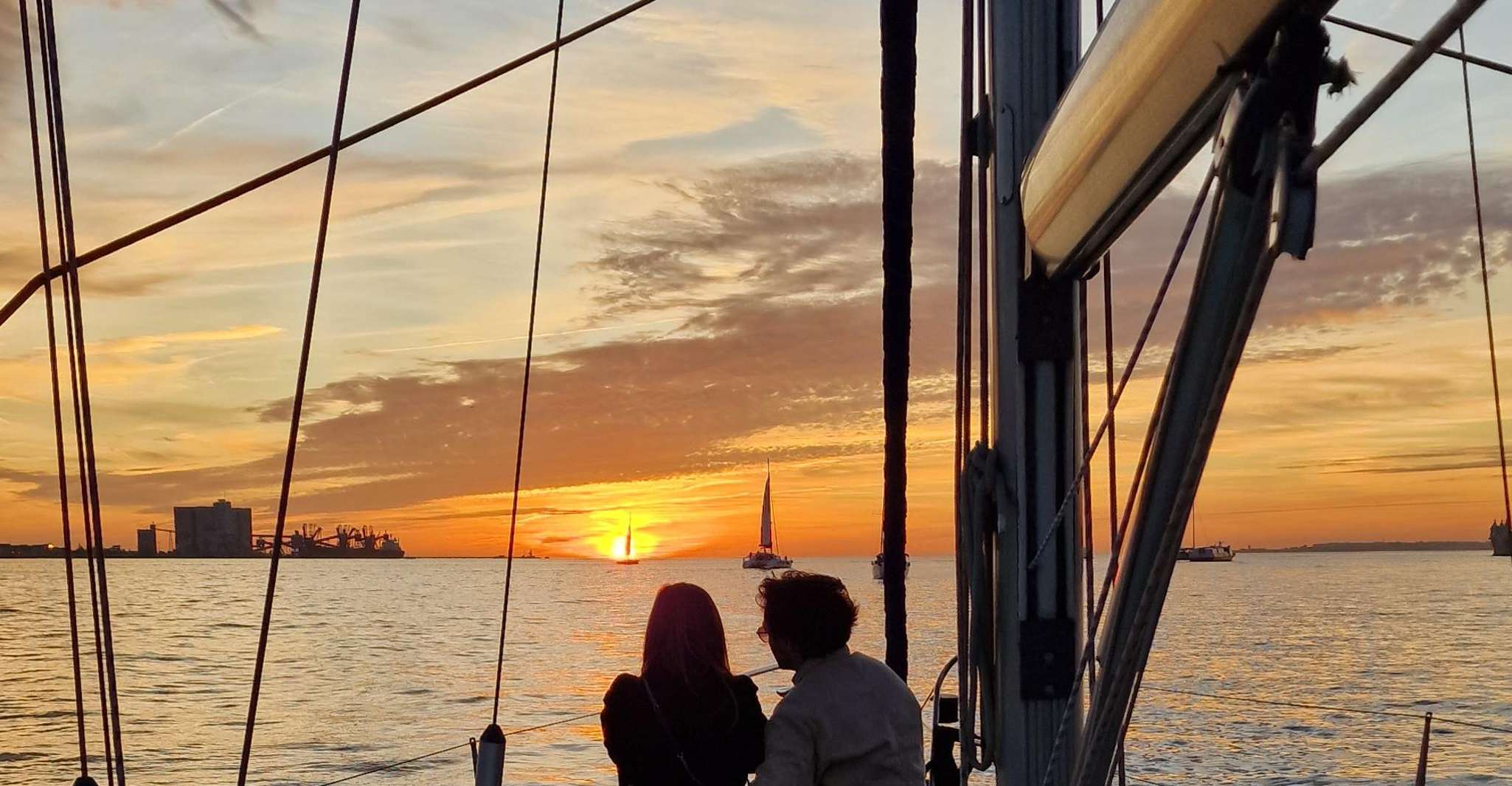 Lisbon: Sunset Sailing with Portuguese Wine and History