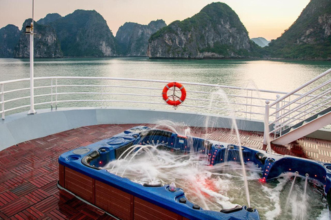 From Ninh Binh : 2-3 Days Lan Ha Bay- Balcony, Jacuzzy Cabin From Ninh Binh : 2 Days Lan Ha Bay - Balcony, Jacuzzy Cabin