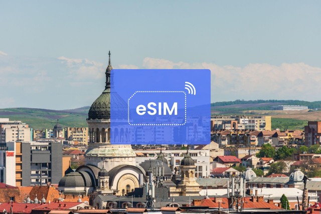 Visit Cluj-Napoca Romania/ Europe eSIM Roaming Mobile Data Plan in Cluj-Napoca, Romania