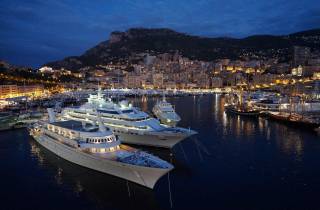 Ab Nizza: Monaco und Monte-Carlo bei Nacht