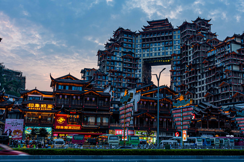 1-Day Tour: Yellow Dragon Cave + Tianmen Mountain + 72 Qilou