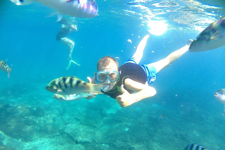 Bali: Blue Lagoon Snorkeling, Zipline, and UTV Buggy Tour Single Buggy, Zipline and Snorkeling with Transfer