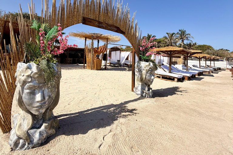 Cartagena: Luxury Day at Tierra Bomba in Ancestral Lounge with Lunch