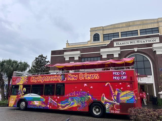 Stadtrundfahrt New Orleans HOHO Bustour &amp; buchbare Extras