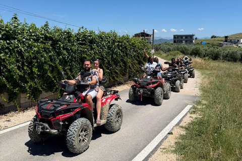 Durrës: Guided ATV Quad Bike Adventure with Coastal Views ATV Sunset Ride - 19:00 Shared ATV (2 People/1 Quad Bike)