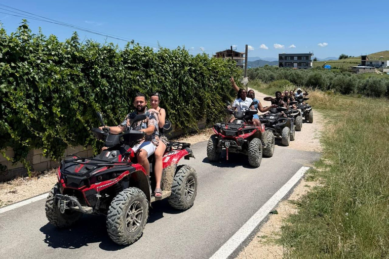 Durrës: Guided ATV Quad Bike Adventure with Coastal Views ATV Sunset Ride - 19:00 Shared ATV (2 People/1 Quad Bike)