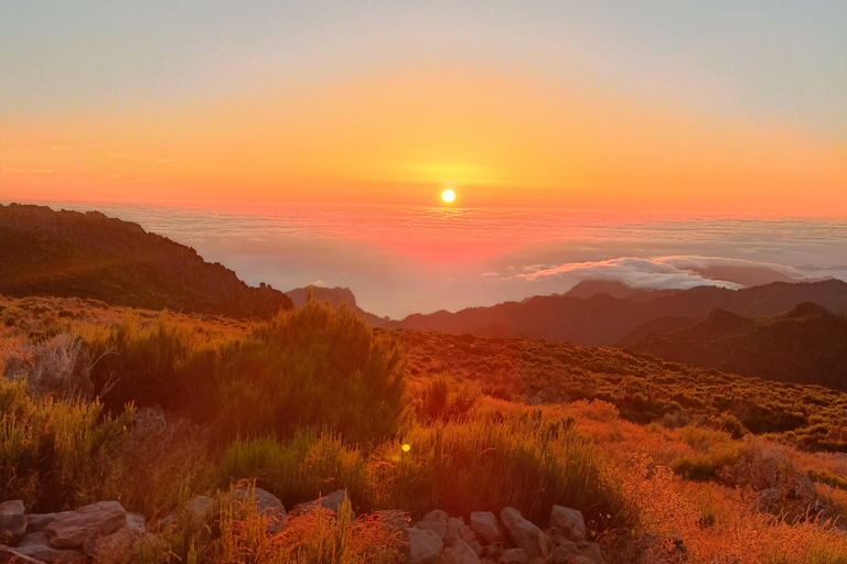 Von 0 bis 1818 Meter zum Pico do Arieiro Sonnenaufgang