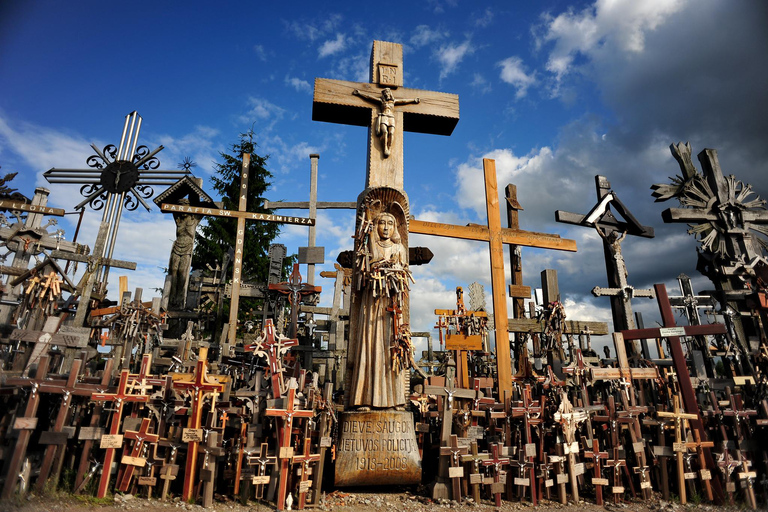 Groepstour naar Hill of Crosses, paleis Rundale, kasteel Bauska