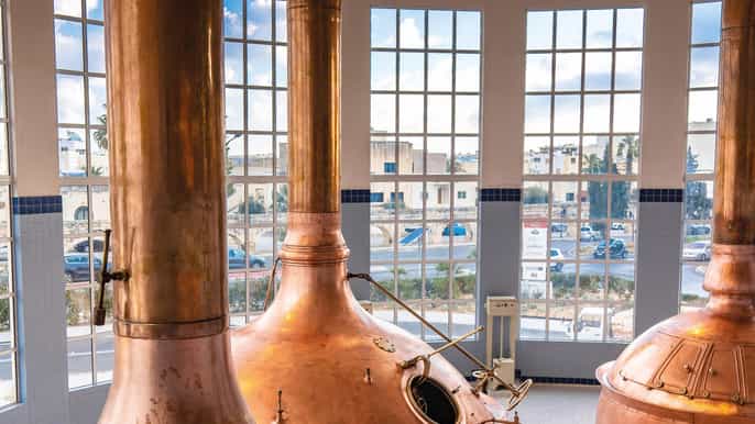 Malte : expérience brasserie et dégustation de bière avec transferts