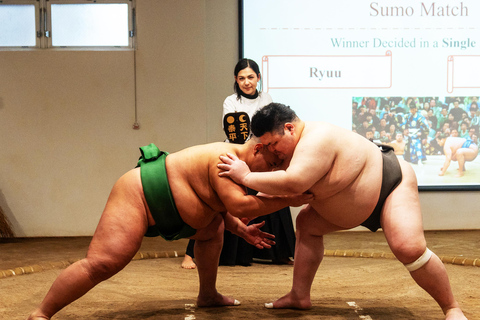 Tokyo: Ginza Sumo Wrestling Show with Sumo Challenge Evening Show
