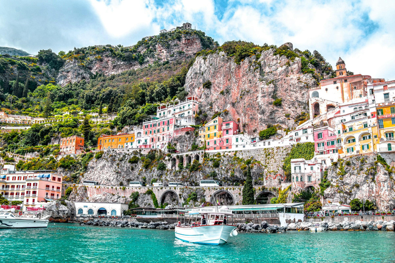 Positano i Amalfi mała grupa łodzią