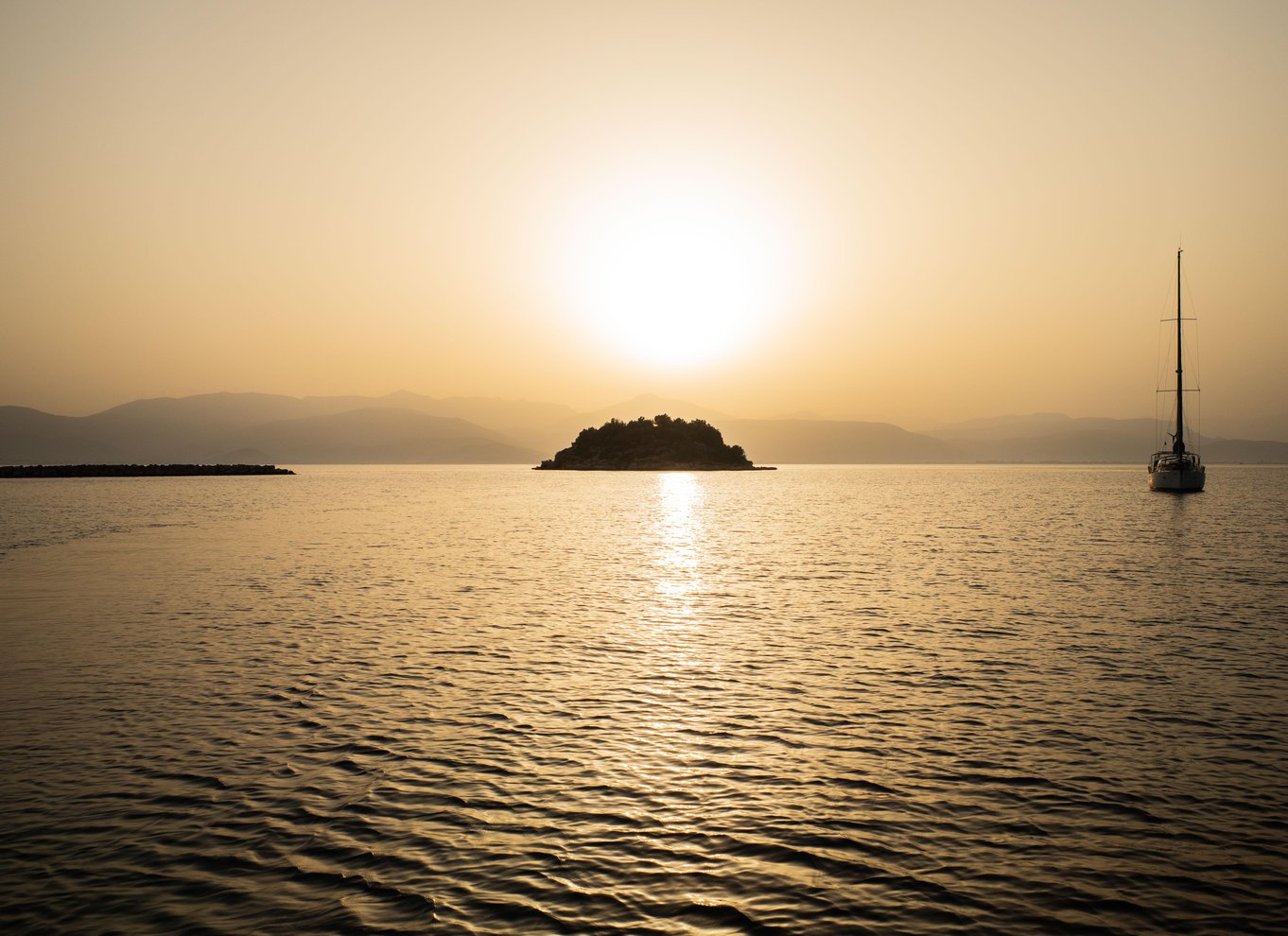 Nafplio Sun Sail Cruises | halvprivat halvdag | med måltid
