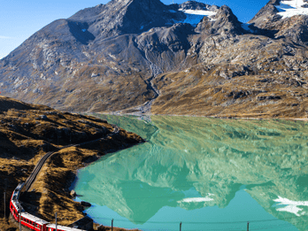 De Saint-Moritz : Train rouge de la Bernina jusqu'à Tirano