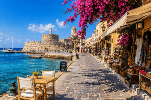 Marmaris: Rhodes Round-Trip Ferry Ticket Tickets without Port Tax