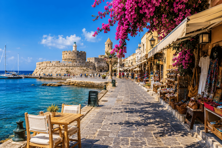 Marmaris: Rhodes Round-Trip Ferry Ticket Tickets without Port Tax