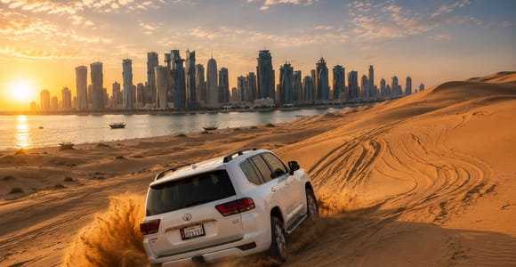 Doha Full-Day City Tour & Desert Safari with Inland Sea Tour