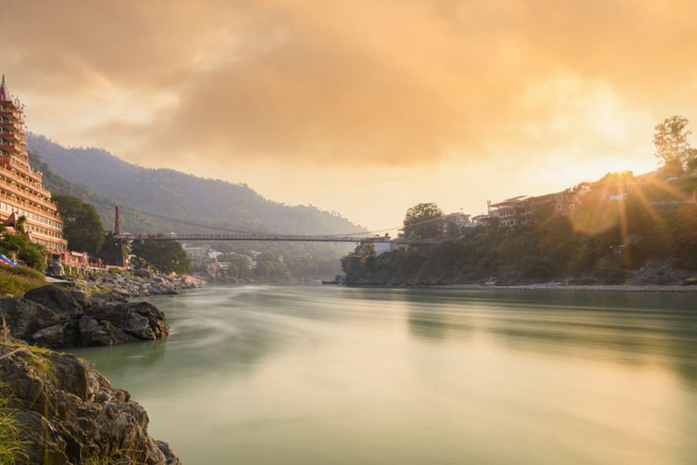 Excursión guiada privada de un día a Haridwar y Rishikesh desde Delhi