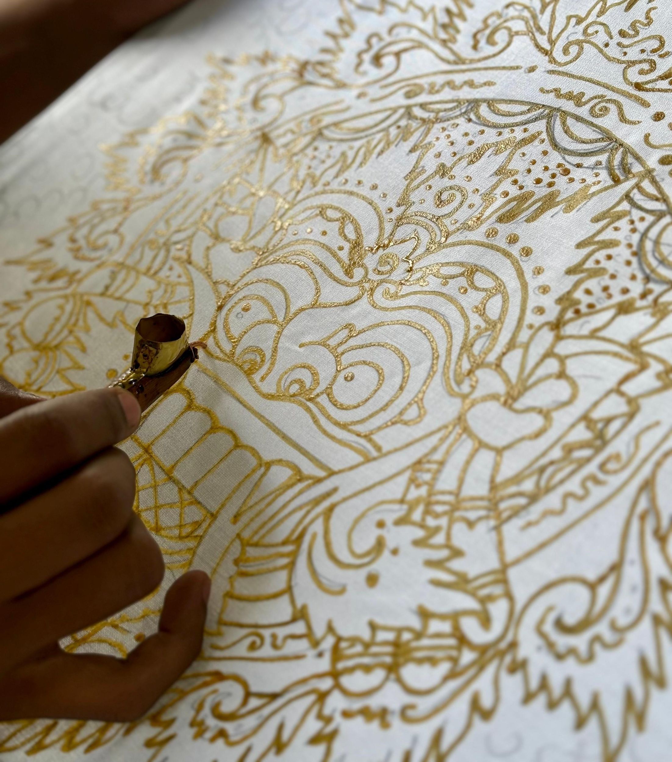 Ubud: Traditionelle Batik-Malerei