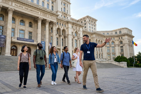 Bucharest Tour: Parliament, Ceausescu Villa & Village Museum PRIVATE-MINIVAN-Entrance tickets are included