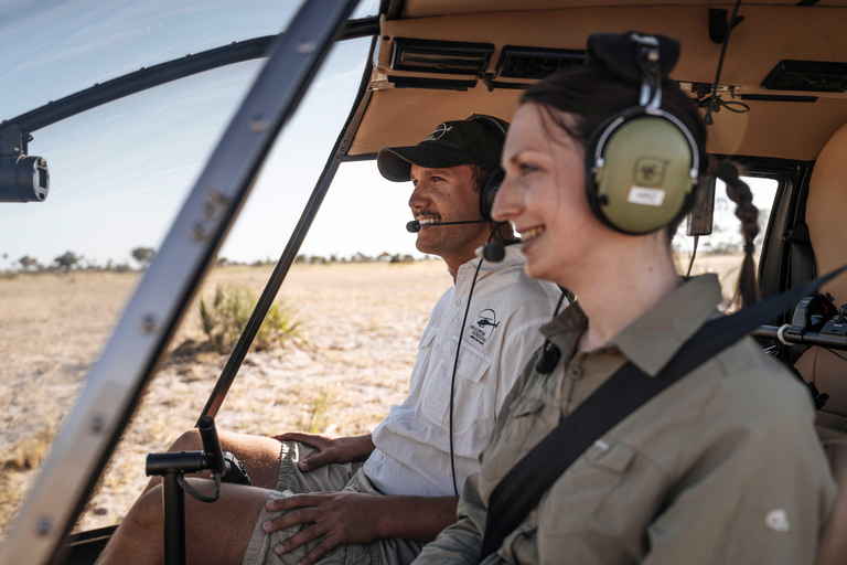 Maun: 60 Minute Doors-Off Scenic Flight Maun: 60 Minute Doors-Off Scenic Flight with Pick-Up