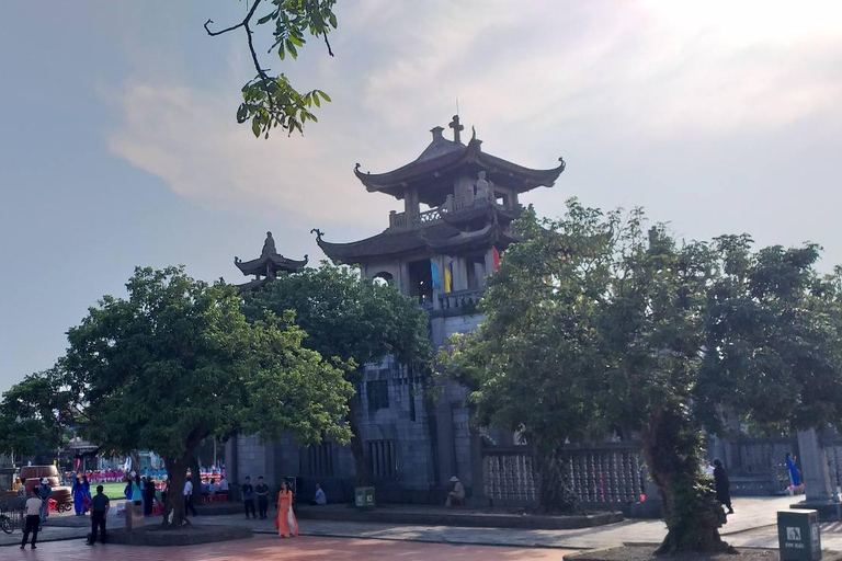 Hanoi: Stone Cathedral or Hat & Incense Village _SMALL GROUP Private Tour Phat Diem Stone Cathedral & Conical Hat Village