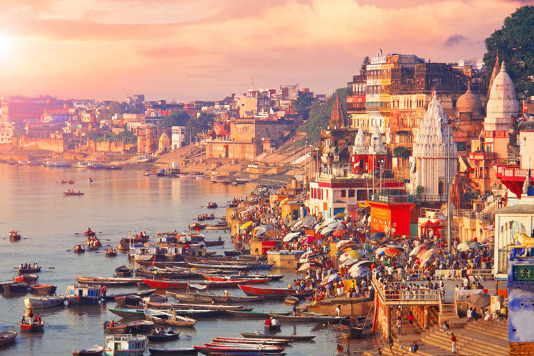From Varanasi: 4-Day Private Golden Triangle Tour with Kashi From Varanasi: Kashi Golden Triangle Tour