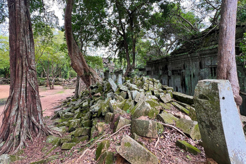 Adventure to the distant temples, Beng Mealea & Rolous Group