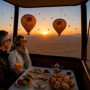 Marrakech: Balloon Flight, Berber Breakfast & Certificate