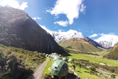 Salkantay Trek to Machu Picchu 5 Days with Sky Lodge Domes Salkantay Trek to Machu Picchu 5 Days