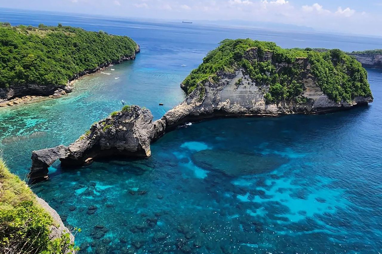 Van Bali/Nusa Penida: Nusa Penida eiland west en oostPrivétour met ontmoeting Sanur haven Bali