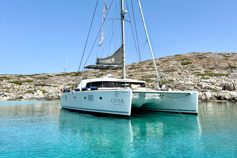 Dia: Day & Sunset Cruise with Menu by Greece's Top 100 Chef