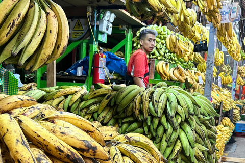 Lima: Food tour with a visit to a local market and tastings.