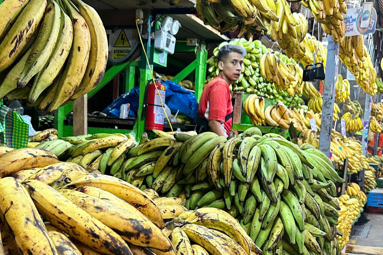 Lima: Food tour with a visit to a local market and tastings.