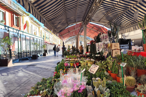 Nizza: tour della città in famiglia in bicicletta Taxi elettrico (4 posti)