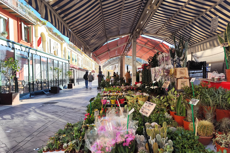 Nizza: tour della città in famiglia in bicicletta Taxi elettrico (4 posti)