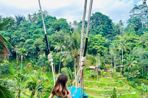 Ubud: River Tubing Adventure, Rice Terrace & Jungle Swing River Tubing Only Meet Point