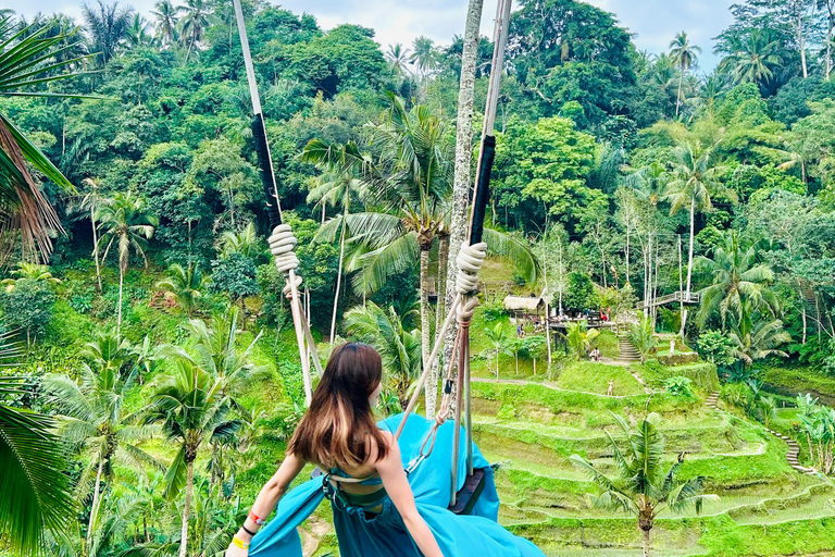 Ubud: River Tubing Adventure, Rice Terrace & Jungle Swing River Tubing Only Meet Point