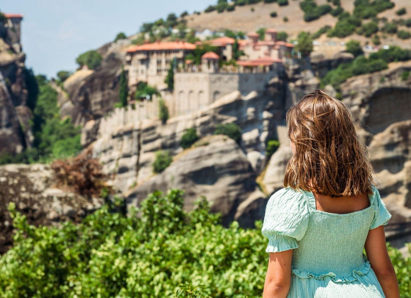 Meteora: Guidet solnedgangstur med besøg i klostre og huler