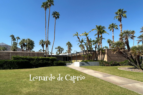 Palm Springs: Celebrity Homes Guided Electric Cart Tour Explore Palm Springs Celebrity Homes in Style