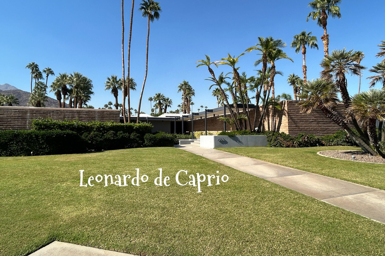 Palm Springs: Celebrity Homes Guided Electric Cart Tour Explore Palm Springs Celebrity Homes in Style