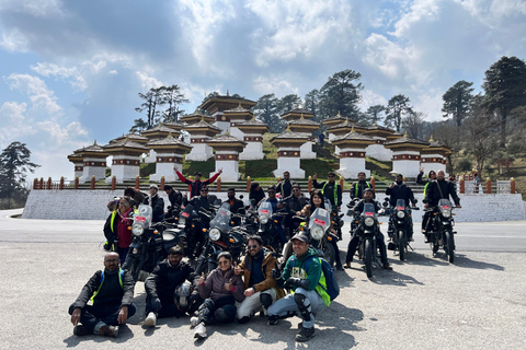 7 días de excursión por Bután en moto/Suv