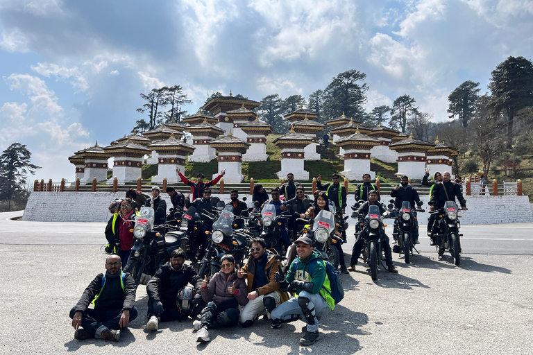 7 días de excursión por Bután en moto/Suv